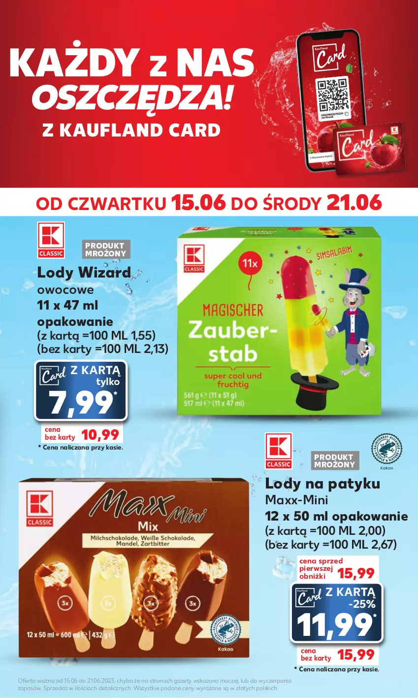 Gazetka promocyjna Kaufland - Mocny Start - ważna 19.06 do 21.06.2023 - strona 5 - produkty: Lody