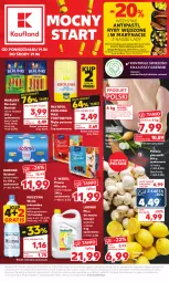 Gazetka promocyjna Kaufland - Mocny Start - Gazetka - ważna od 21.06 do 21.06.2023 - strona 1 - produkty: Piec, Kurczak, Ludwik, Mus, Gra, Do mycia naczyń, Danone, Parówki, Cytryny, Actimel, Płyn do mycia naczyń, Tusz, Mleczko, Mąka, Morliny, Ptasie mleczko, Szyna, Woda mineralna, Młynpol, E. Wedel, Płyn do mycia, Mąka pszenna, Woda, Waga, Grunt, Berlinki