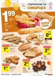 Gazetka promocyjna Intermarche - Gazetka promocyjna - Gazetka - ważna od 04.10 do 04.10.2021 - strona 21 - produkty: Top, Gra, Jogurt, Kapuśniaczek, Chleb, Bułka