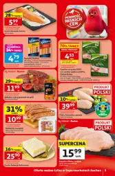 Gazetka promocyjna Auchan - Gazetka 30 Lat Supermarket Auchan - Gazetka - ważna od 05.08 do 05.08.2026 - strona 5 - produkty: Kurczak, Krakus, Parówki, Szynka, Fanta, Grill, Kokos, Fa