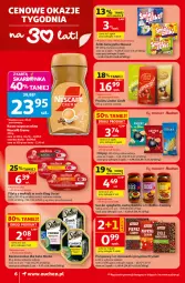 Gazetka promocyjna Auchan - Gazetka 30 Lat Supermarket Auchan - Gazetka - ważna od 05.08 do 05.08.2026 - strona 6 - produkty: Prymat, Sos, Praliny, Lindor, Chipsy, Przyprawy, Sheba, Spaghetti, Lindt, Nimm2