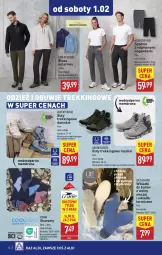 Gazetka promocyjna Aldi - Artykuły przemysłowe i tekstylia - Gazetka - ważna od 01.02 do 01.02.2025 - strona 10 - produkty: Por, Buty, Karp, Bluza polarowa, Obuwie, Spodnie, Bluza, Wkładki, Fa