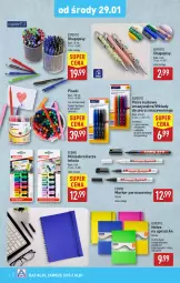 Gazetka promocyjna Aldi - Artykuły przemysłowe i tekstylia - Gazetka - ważna od 01.02 do 01.02.2025 - strona 6 - produkty: Mop, Długopis, Marker, Tusz, Pióra kulkowego