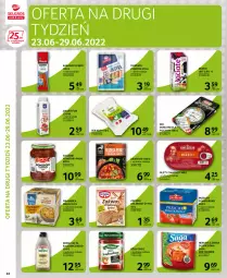 Gazetka promocyjna Selgros - Extra Oferta - Gazetka - ważna od 29.06 do 29.06.2022 - strona 42 - produkty: Ser, Jogurt, Parówki, Gorgonzola, Saga, Parówki z indyka, Herbata czarna, Dżem, Piramidka smaku, Ser kozi, Kabanos, Chleb, Suszone pomidory, Herbata, Pomidory, Mleko