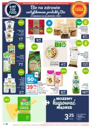 Gazetka promocyjna Carrefour - Gazetka Carrefour - Gazetka - ważna od 13.02 do 13.02.2021 - strona 8 - produkty: Jaglanka, Ciastka, Hummus, Sok, Ser, Mus, Jogurt, Napój roślinny, Kawa, Kosz, Mlekovita, Zdrowie, Sante, Maliny, Bakoma, Jogurt bio, Chleb, Gouda, Woseba, Woda, Chleb bezglutenowy, Napój, Mleko, Fa