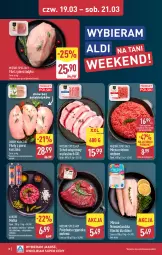 Gazetka promocyjna Aldi - Oferta weekendowa - Gazetka - ważna od 21.03 do 21.03.2026 - strona 10 - produkty: Kurczak, Polędwica, Mięso mielone, Miruna, Mięsne specjały, Filet z piersi indyka, Schab wieprzowy, Dzieci, Mięso