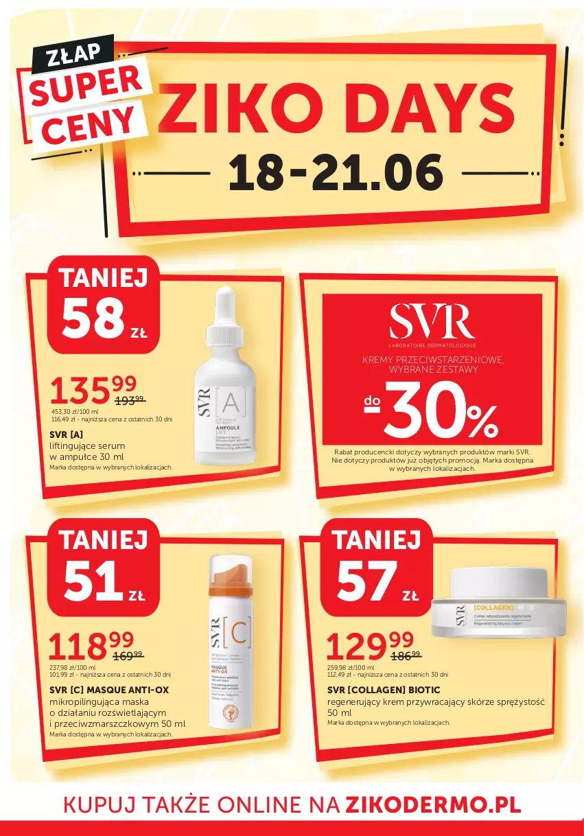 Gazetka promocyjna Ziko - Gazetka Ziko Dermo - ważna 13.06 do 26.06.2024 - strona 10 - produkty: Mars, Maska, Rum, Ser, Serum, SVR