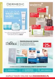 Gazetka promocyjna Ziko - Gazetka Ziko Dermo - Gazetka - ważna od 26.06 do 26.06.2024 - strona 8 - produkty: Ser, Rum, L'Biotica, Dermedic, Serum, Krem pod oczy, Sesderma, LG, Fa