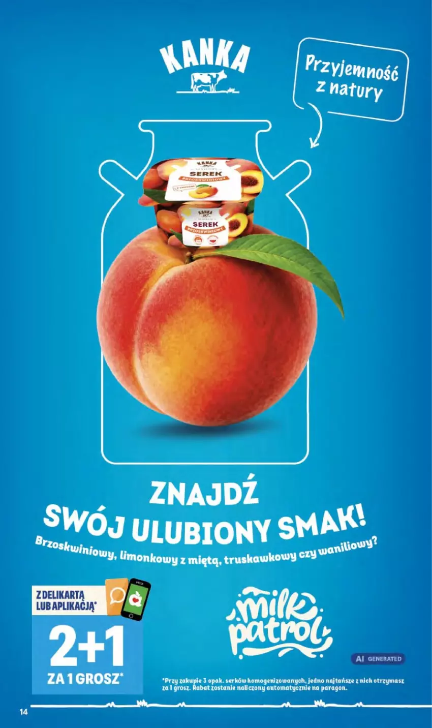 Gazetka promocyjna Delikatesy Centrum - Franczyza DC36 Czwartek - ważna 03.09 do 09.09.2026 - strona 14 - produkty: Ser