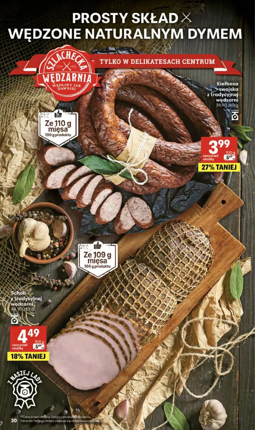 Gazetka promocyjna Delikatesy Centrum - Franczyza DC36 Czwartek - ważna 03.09 do 09.09.2026 - strona 20 - produkty: Kiełbasa, Rum