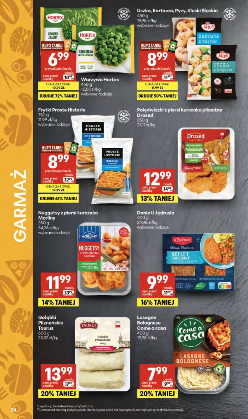 Gazetka promocyjna Delikatesy Centrum - Franczyza DC36 Czwartek - ważna 03.09 do 09.09.2026 - strona 24 - produkty: Fa, Frytki, Kurczak, Morliny, Rum