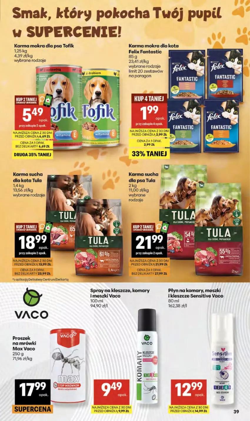 Gazetka promocyjna Delikatesy Centrum - Franczyza DC36 Czwartek - ważna 03.09 do 09.09.2026 - strona 39 - produkty: Fa, Fanta, Felix, Koc, Rum, Top