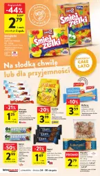 Gazetka promocyjna Intermarche - Gazetka Intermarche - Gazetka - ważna od 30.08 do 30.08.2023 - strona 25 - produkty: Piernik, Ciastka, Chabrior, Sante, Baton, Lazur, Kinder, Nimm2