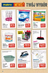 Gazetka promocyjna Makro - Najlepsze oferty - Gazetka - ważna od 13.11 do 13.11.2023 - strona 10 - produkty: Teleskop, Mop, Gin, Gra, Ajax, Papier, Rama, Ręcznik, Płatki kosmetyczne, Wiadro, Suszarka, Suszarka na pranie, Miska, Miotła