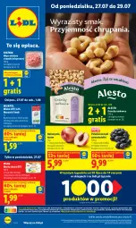 Gazetka promocyjna Lidl - Gazetka ważna od 27.07 do 29.07 - Gazetka - ważna od 29.07 do 29.07.2026 - strona 1 - produkty: Mięso mielone, Mięso mielone z łopatki wieprzowej, Gra, Pilos, Masło, Mięso, Nektar, Grafika, Mleko