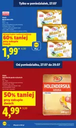 Gazetka promocyjna Lidl - Gazetka ważna od 27.07 do 29.07 - Gazetka - ważna od 29.07 do 29.07.2026 - strona 10 - produkty: Pilos, Gouda, Masło