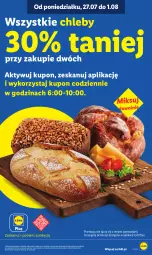 Gazetka promocyjna Lidl - Gazetka ważna od 27.07 do 29.07 - Gazetka - ważna od 29.07 do 29.07.2026 - strona 21 - produkty: Chleb