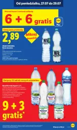 Gazetka promocyjna Lidl - Gazetka ważna od 27.07 do 29.07 - Gazetka - ważna od 29.07 do 29.07.2026 - strona 23 - produkty: Nałęczowianka, Gra, Woda mineralna, Woda