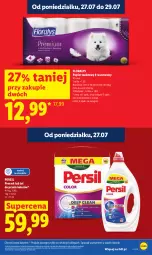 Gazetka promocyjna Lidl - Gazetka ważna od 27.07 do 29.07 - Gazetka - ważna od 29.07 do 29.07.2026 - strona 27 - produkty: Papier, Persil, Papier toaletowy, Flora