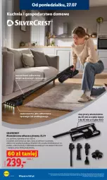 Gazetka promocyjna Lidl - Gazetka ważna od 27.07 do 29.07 - Gazetka - ważna od 29.07 do 29.07.2026 - strona 36 - produkty: Silvercrest, Odkurzacz, Rura, Kuchnia, Szczotka, Pojemnik, Akumulator