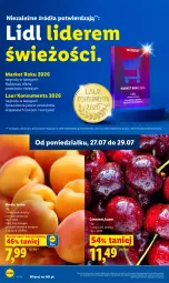Gazetka promocyjna Lidl - Gazetka ważna od 27.07 do 29.07 - Gazetka - ważna od 29.07 do 29.07.2026 - strona 42 - produkty: Warzywa, Laur, Owoce