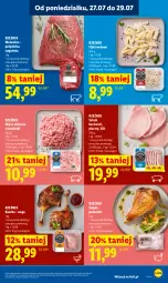 Gazetka promocyjna Lidl - Gazetka ważna od 27.07 do 29.07 - Gazetka - ważna od 29.07 do 29.07.2026 - strona 59 - produkty: Polędwica, Mięso mielone, Kaczka, Wołowina, Flaki, Flaki wołowe, Mięso, Schab bez kości