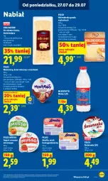 Gazetka promocyjna Lidl - Gazetka ważna od 27.07 do 29.07 - Gazetka - ważna od 29.07 do 29.07.2026 - strona 63 - produkty: Deser mleczny, Ser, Mus, Jogurt, Mlekovita, Tera, Serek homogenizowany, Laur, Serek, Pilos, Edam, Deser, Gouda, Monte, Mleko