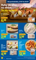 Gazetka promocyjna Lidl - Gazetka ważna od 27.07 do 29.07 - Gazetka - ważna od 29.07 do 29.07.2026 - strona 64 - produkty: Gra, Grenadier, Miruna, Tusz, Krewetki, Grafika