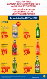 Gazetka promocyjna Lidl - Gazetka ważna od 27.07 do 29.07 - Gazetka - ważna od 29.07 do 29.07.2026 - strona 73 - produkty: Piwa, Por, Perła, Limonka, Mango, Melon, Mięta, Grejpfrut, Imbir