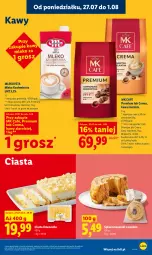 Gazetka promocyjna Lidl - Gazetka ważna od 27.07 do 29.07 - Gazetka - ważna od 29.07 do 29.07.2026 - strona 77 - produkty: Kawa ziarnista, Kawa, Mlekovita, Sękacz, Mleko