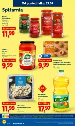Gazetka promocyjna Lidl - Gazetka ważna od 27.07 do 29.07 - Gazetka - ważna od 29.07 do 29.07.2026 - strona 82 - produkty: Mozzarella, Sałatka, Kujawski, Sos, Ser, Sałat, Pesto, Spaghetti, Olej rzepakowy, Olej