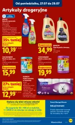 Gazetka promocyjna Lidl - Gazetka ważna od 27.07 do 29.07 - Gazetka - ważna od 29.07 do 29.07.2026 - strona 89 - produkty: Płyn do prania, Jan Niezbędny, Por, Gra, Spray do czyszczenia, Papier, Worki na śmieci, Portal, Papier toaletowy, Laur, Woolite, Mola, Worki na śmiec, Flora