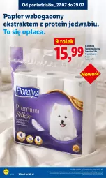 Gazetka promocyjna Lidl - Gazetka ważna od 27.07 do 29.07 - Gazetka - ważna od 29.07 do 29.07.2026 - strona 90 - produkty: Gra, Papier, Papier toaletowy, Flora, Grafika