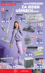 Gazetka promocyjna Kaufland - OFERTA TYGODNIA - Gazetka - ważna od 29.06 do 29.06.2022 - strona 50 - produkty: Teleskop, Por, Mop, Myjka do okien, Wieszak, Kosz, Wkład do mopa