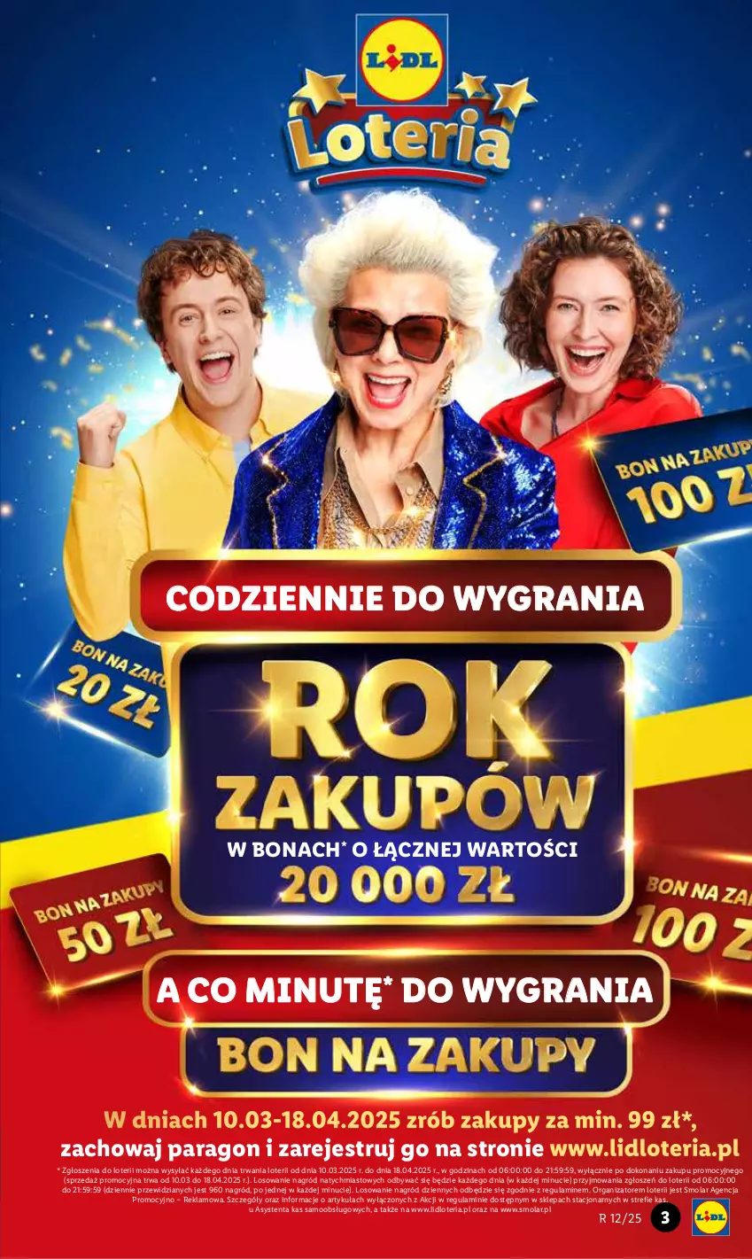 Gazetka promocyjna Lidl - GAZETKA - ważna 20.03 do 22.03.2025 - strona 3 - produkty: Gra, Mola