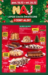 Gazetka promocyjna Aldi - Pełna oferta - Gazetka - ważna od 24.12 do 24.12.2024 - strona 16 - produkty: Piernik, Makowiec, Babka, LG