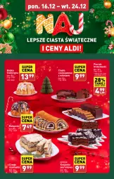 Gazetka promocyjna Aldi - Pełna oferta - Gazetka - ważna od 24.12 do 24.12.2024 - strona 17 - produkty: Piernik, Ciasto czekoladowe, Makowiec, Babka