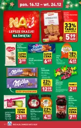 Gazetka promocyjna Aldi - Pełna oferta - Gazetka - ważna od 24.12 do 24.12.2024 - strona 20 - produkty: Goplana, Piernik, Ciastka, Jeżyki, Dr Gerard, LANA, Konfitura, Czekolada, Galaretki, Rurki, Rolnik, Gala, Lanki, Kinder, Milka