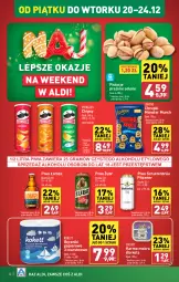 Gazetka promocyjna Aldi - Pełna oferta - Gazetka - ważna od 24.12 do 24.12.2024 - strona 34 - produkty: Piwa, Piwo, Pistacje, Gra, Papier, Chipsy, Chrupki, Ręcznik, Rolki, Pringles, Lorenz, Monster Munch, Ręczniki papierowe