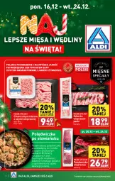 Gazetka promocyjna Aldi - Pełna oferta - Gazetka - ważna od 24.12 do 24.12.2024 - strona 8 - produkty: Mięso mielone z szynki, Mięso mielone, Sos, Gry, Polędwiczka wieprzowa, Mięsne specjały, Mięso