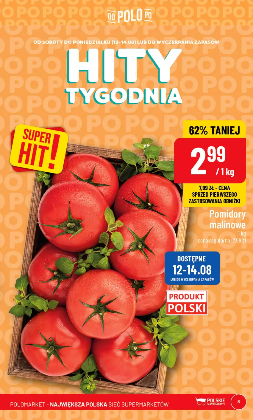 Gazetka promocyjna PoloMarket - Gazetka pomocyjna - ważna 09.08 do 14.08.2023 - strona 3 - produkty: LG