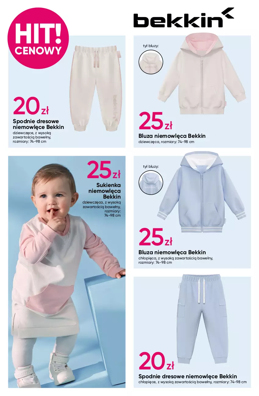 Gazetka promocyjna Pepco - Zabezpieczone: Bekkin - ważna 16.01 do 29.01.2025 - strona 8 - produkty: Bluza, Dres, Sok, Spodnie, Spodnie dresowe, Sukienka