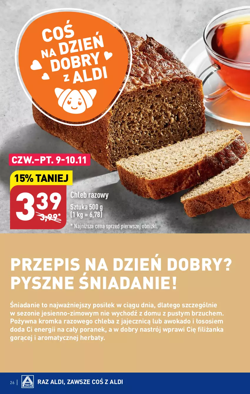 Gazetka promocyjna Aldi - Pełna oferta - ważna 06.11 do 10.11.2023 - strona 26 - produkty: Chleb, Por, Sos