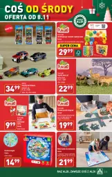 Gazetka promocyjna Aldi - Pełna oferta - Gazetka - ważna od 10.11 do 10.11.2023 - strona 31 - produkty: Gry, Puzzle, Pojazd, Mattel, Mata wodna, Tor wyścigowy, Hot Wheels