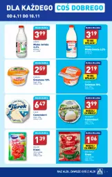 Gazetka promocyjna Aldi - Pełna oferta - Gazetka - ważna od 10.11 do 10.11.2023 - strona 9 - produkty: Hofburger, Piątnica, Kisiel, Camembert, Burger, Mleko, Fa