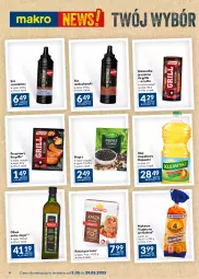 Gazetka promocyjna Makro - Najlepsze oferty - oferta z alkoholem - Gazetka - ważna od 29.05 do 29.05.2023 - strona 6 - produkty: Makaron, Kujawski, Sos, Gin, Gry, Sos czosnkowy, Babuni, Pieprz, Grill, Kasza, Olej, Kasza gryczana