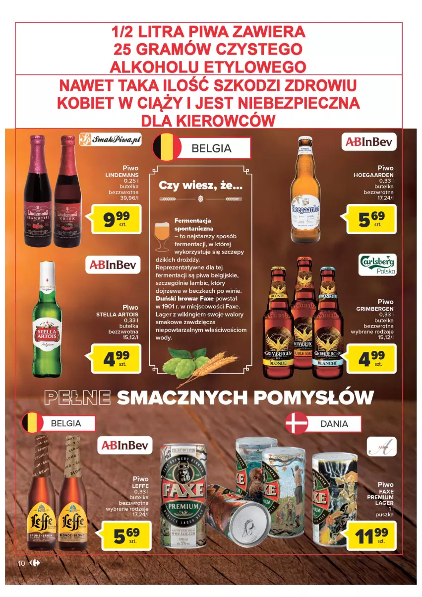 Gazetka promocyjna Carrefour - Gazetka Piwne klasyki - ważna 07.06 do 26.06.2022 - strona 10 - produkty: BIC, Fa, Gra, LG, Piec, Piwa, Piwo