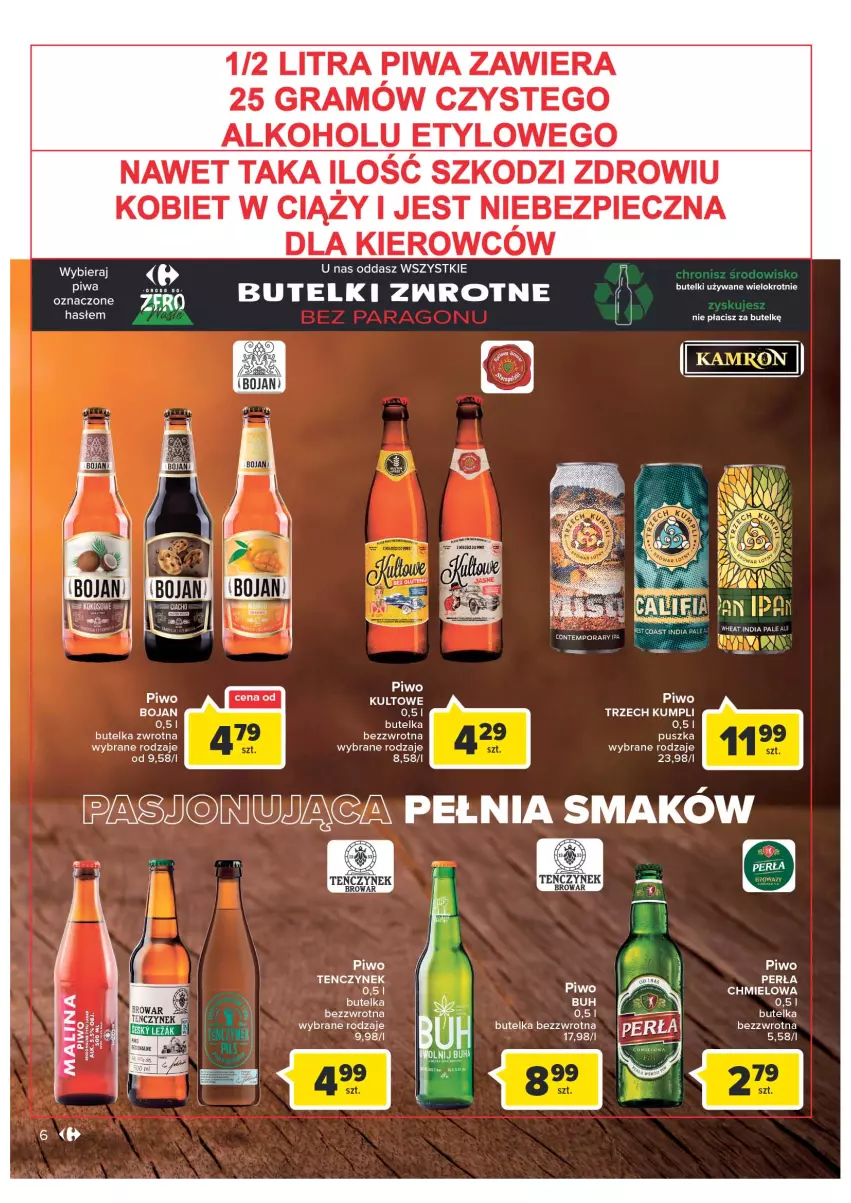 Gazetka promocyjna Carrefour - Gazetka Piwne klasyki - ważna 07.06 do 26.06.2022 - strona 6 - produkty: Gra, Perła, Piec, Piwa, Piwo, Por