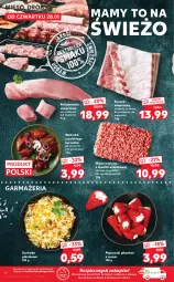 Gazetka promocyjna Kaufland - Tylko Bałwan Przepłaca - Gazetka - ważna od 03.02 do 03.02.2021 - strona 16 - produkty: Piec, Kurczak, Mięso mielone, Mięso mielone z łopatki wieprzowej, Sos, Ser, Surówka, Polędwiczka wieprzowa, Pasztet, Drób, Spaghetti, Boczek, Papryczki pikantne, Mięso, Boczek wieprzowy