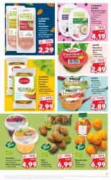 Gazetka promocyjna Kaufland - Tylko Bałwan Przepłaca - Gazetka - ważna od 03.02 do 03.02.2021 - strona 27 - produkty: Kasza jaglana, Mandarynki, Hummus, Warzywa, Mus, Paprykarz, Surówka, Papryka, Kiwi, Z gruntu dobre, Sante, LANA, Grunt, Kasza, Olewnik, Fa